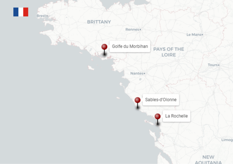 Port calls by the Shtandart in France in violation of European Regulations during 2025