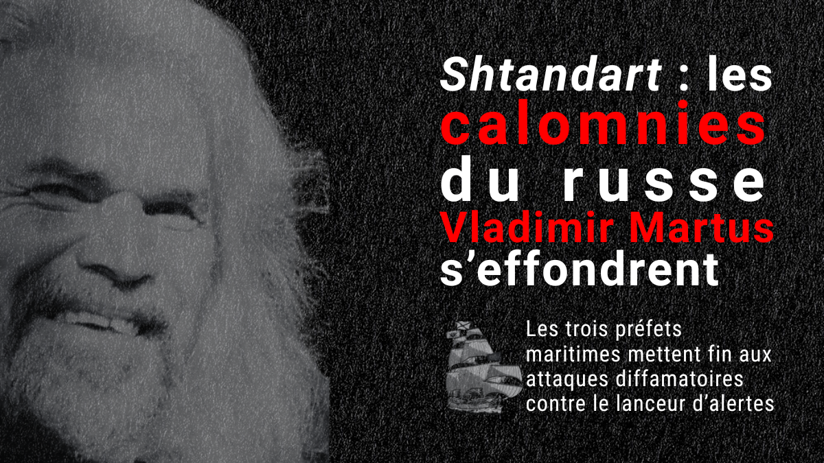 Réfutation officielle et définitive des allégations diffamatoires de Vladimir Martus