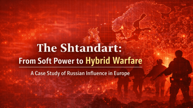 The Shtandart case illustrates how a seemingly cultural project can form part of Russia's broader hybrid warfare strategy targeting European democracies and institutions.  A report by Bernard Grua.
